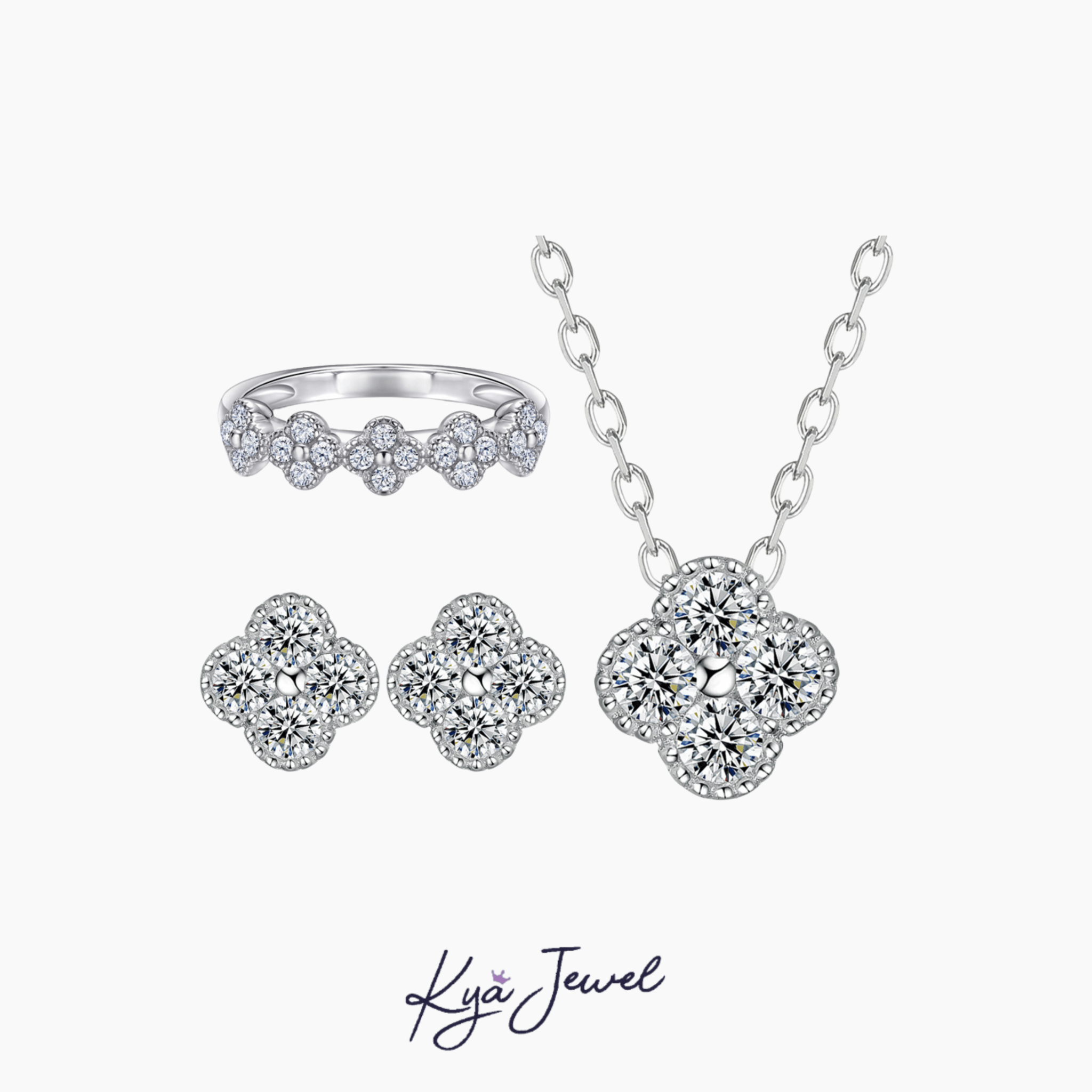  Bộ trang sức nữ Sparkling Clover 