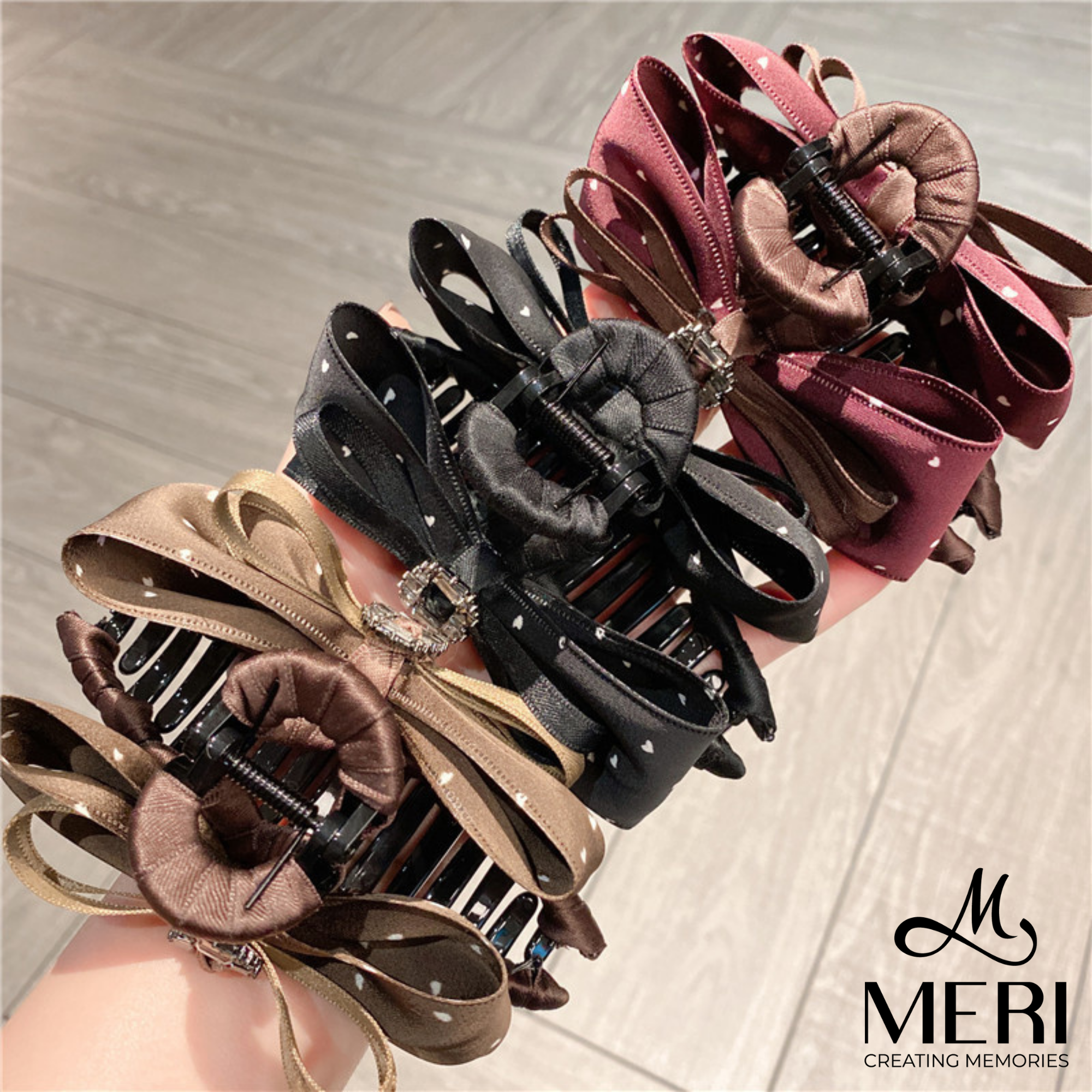  Kẹp tóc nữ Soft Fabric 