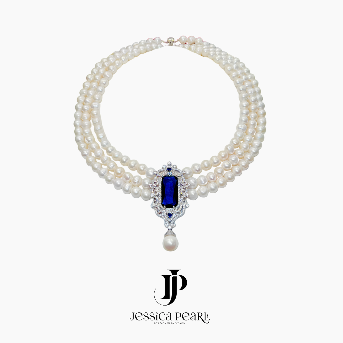  Dây chuyền nữ Pearl Cascade 
