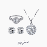  Bộ trang sức nữ Halo Circle 