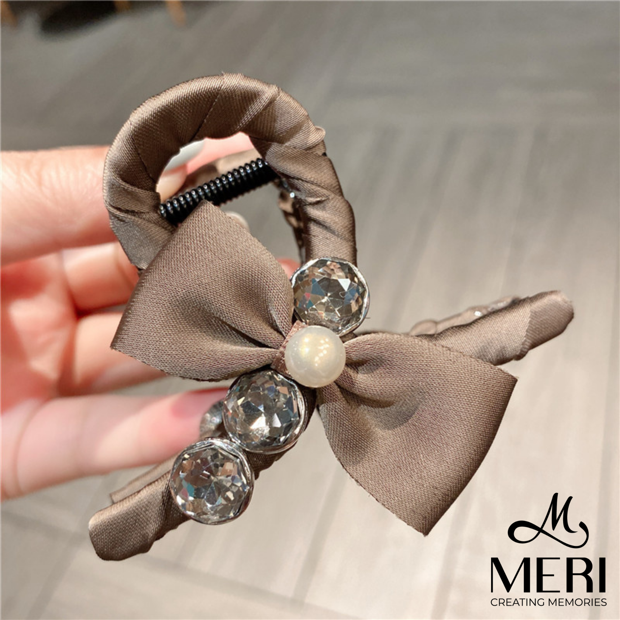  Kẹp tóc nữ Lady Fabric Bow 