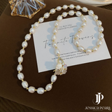  Dây chuyền nữ ngọc trai Lucky Clover 