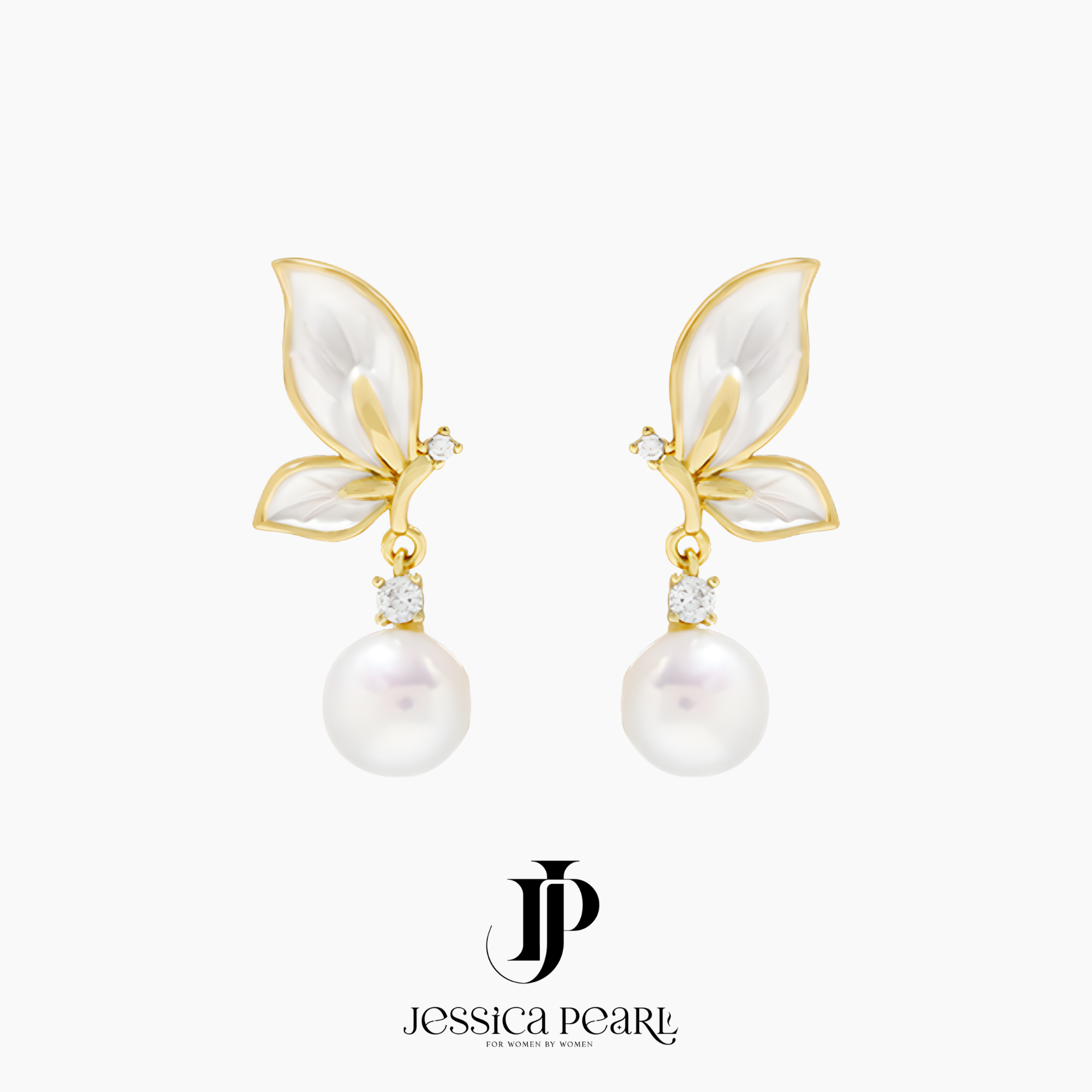  Khuyên tai nữ Butterfly Drop 