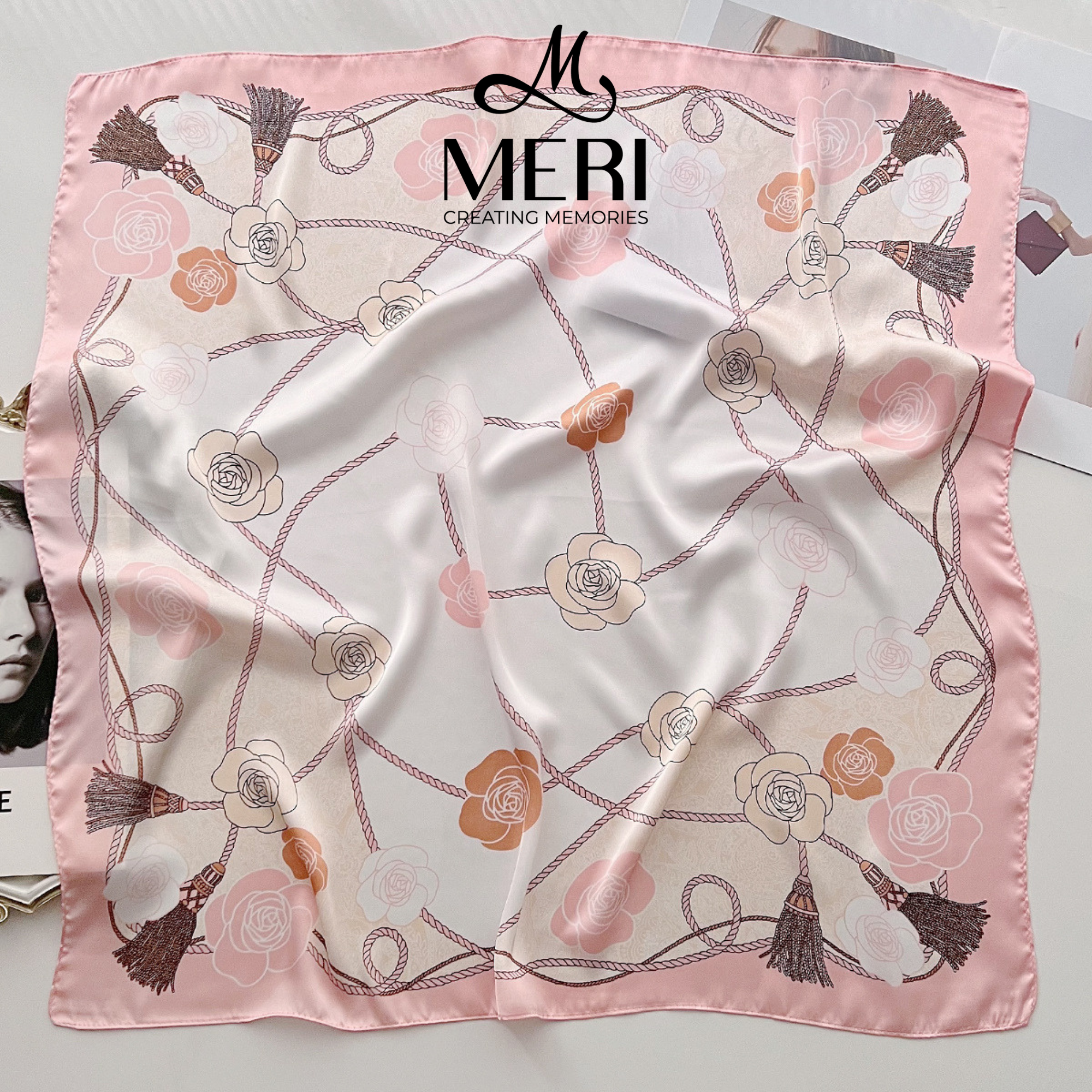  Khăn choàng Rosy Dream 