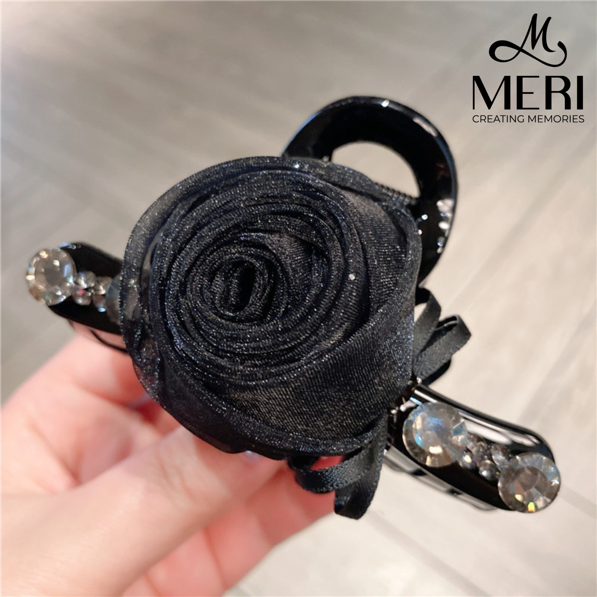  Kẹp tóc nữ Midnight Rose 