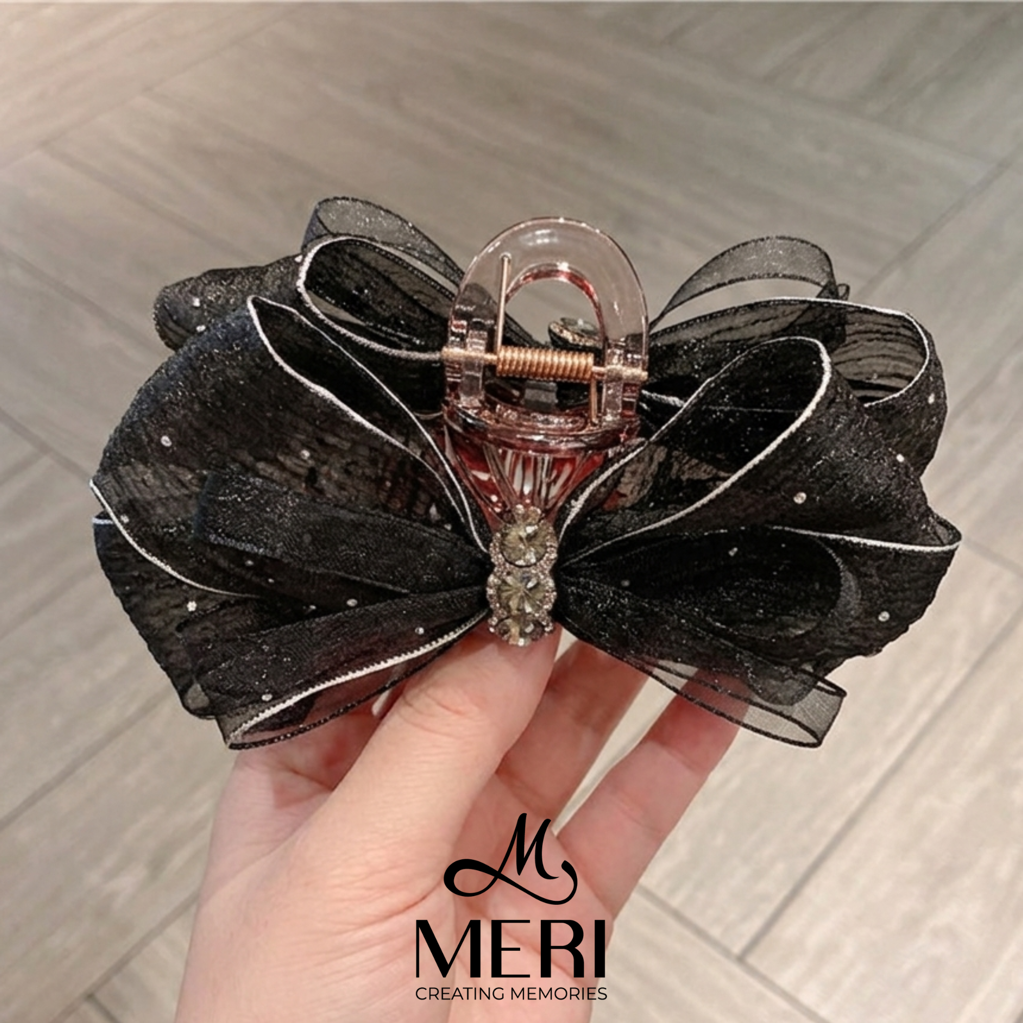  Kẹp tóc nữ Nocturne Bow 