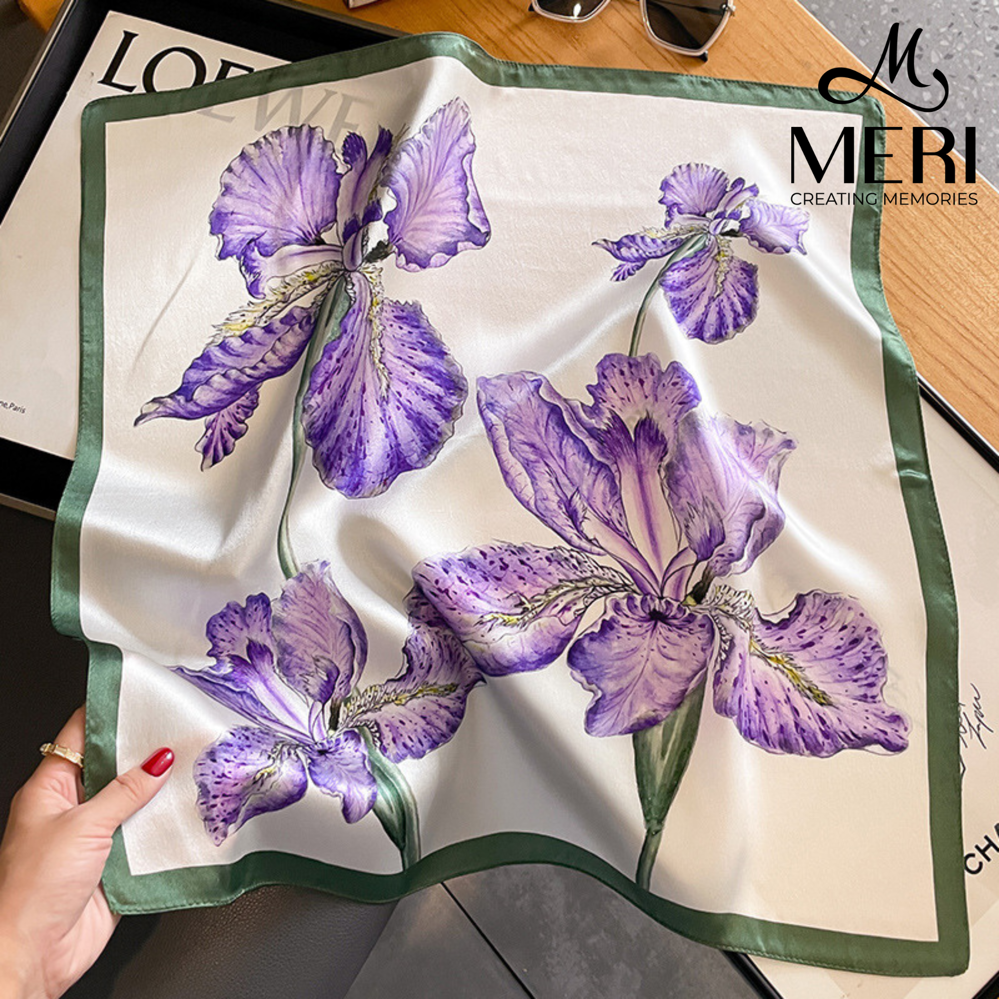  Khăn choàng Imperial Iris 