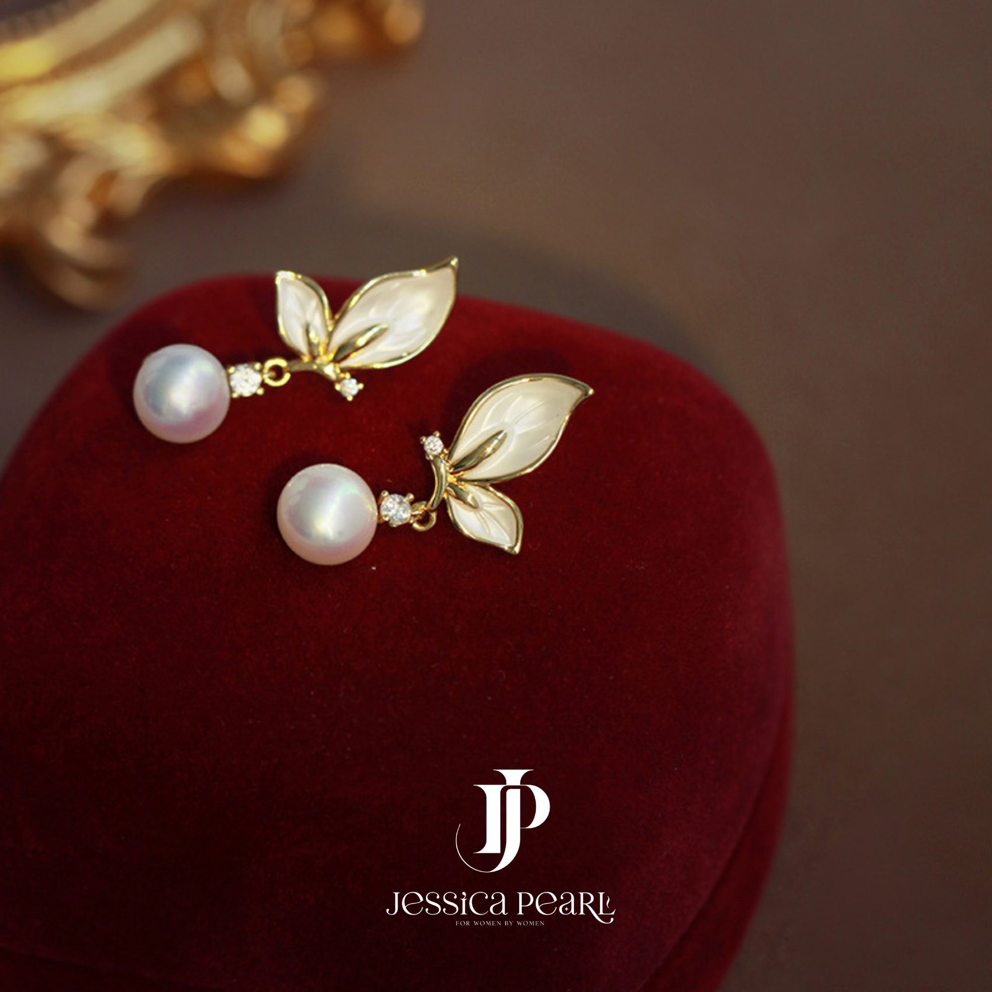  Khuyên tai nữ Butterfly Drop 