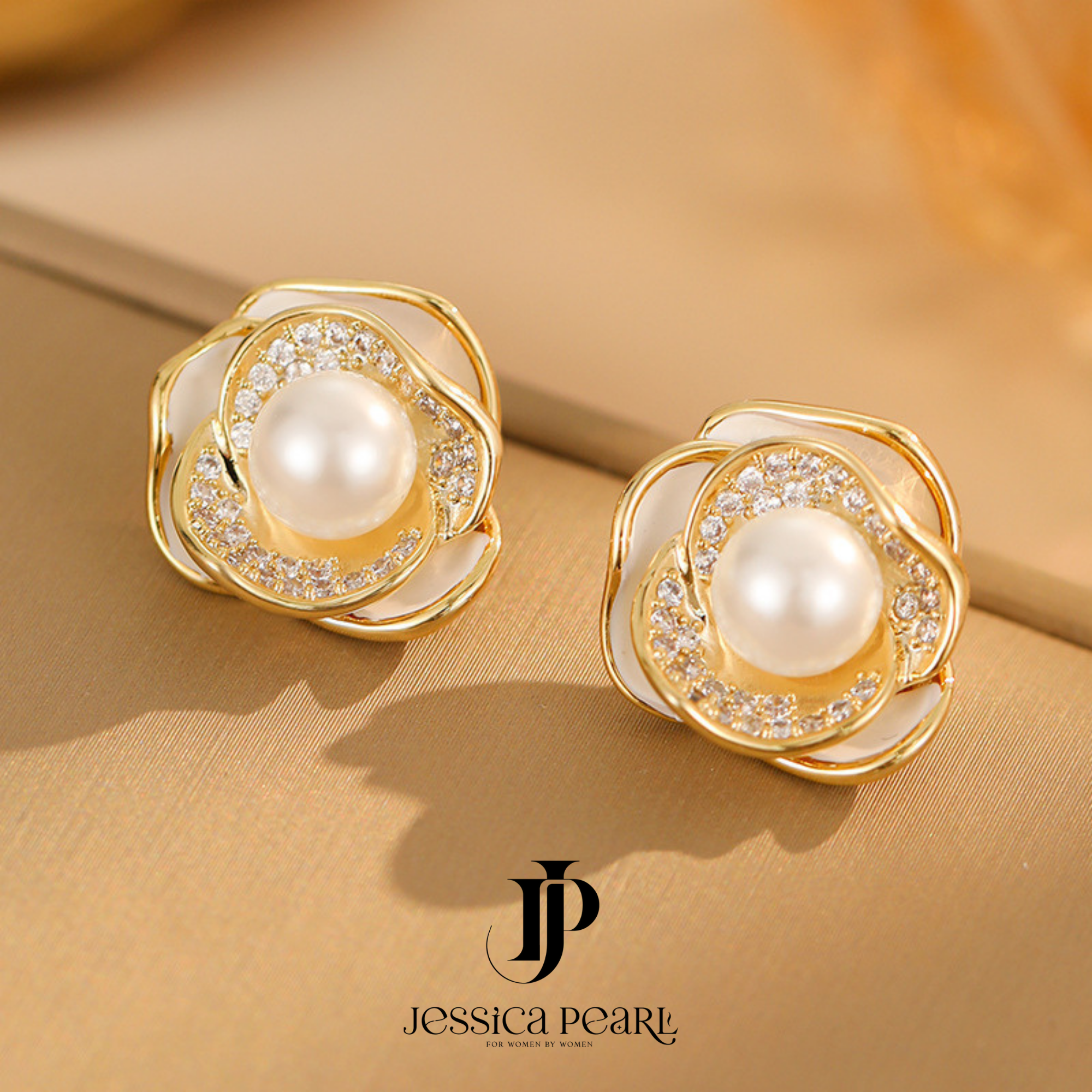  Khuyên tai nữ Elegant Blossom 