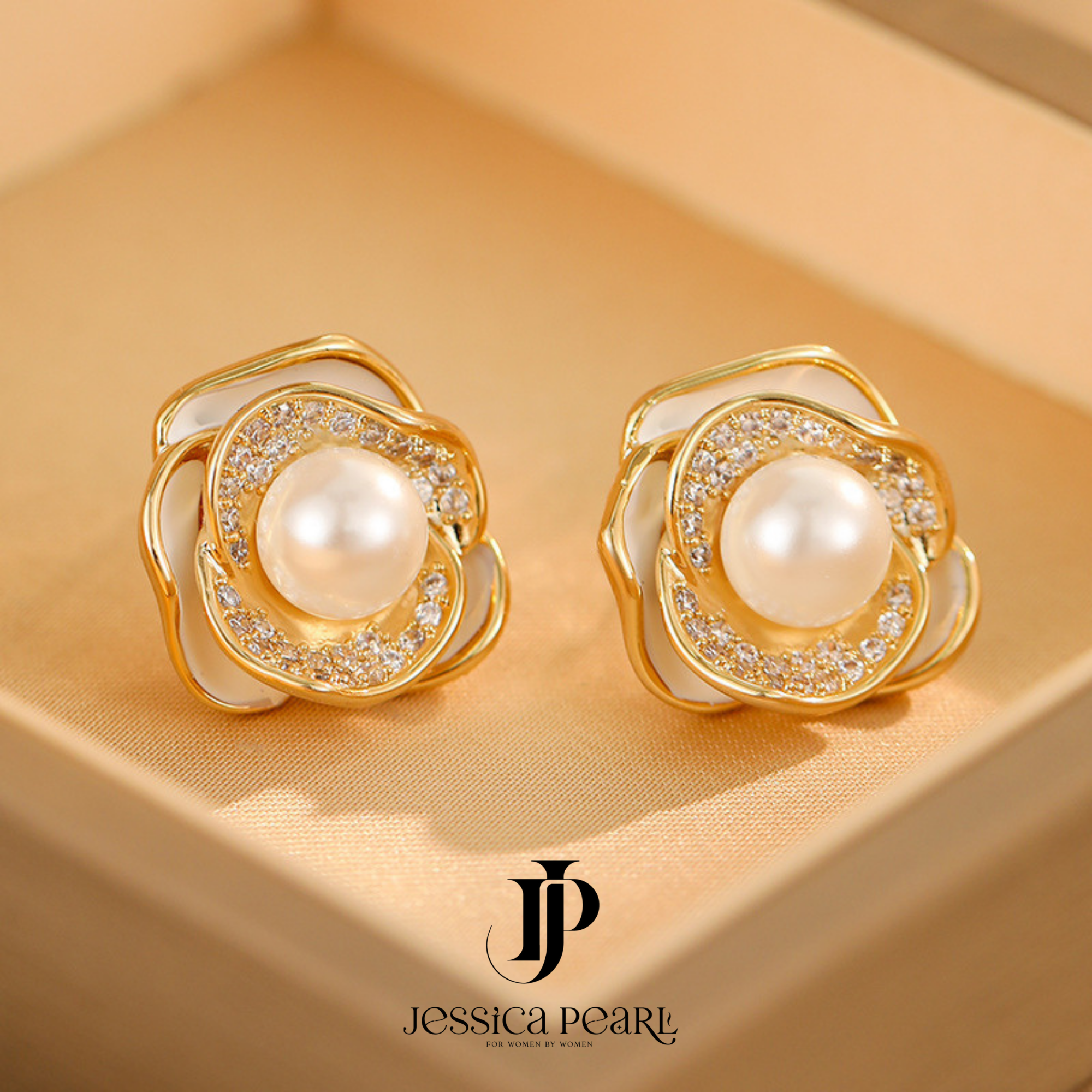  Khuyên tai nữ Elegant Blossom 