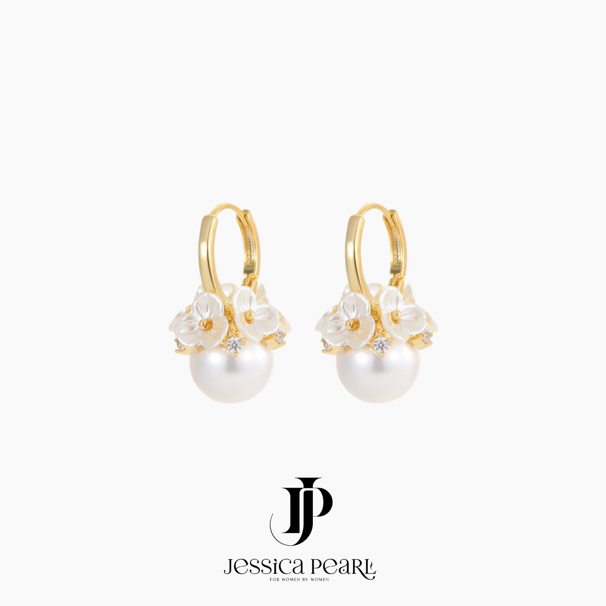  Khuyên tai nữ Petite Flower 