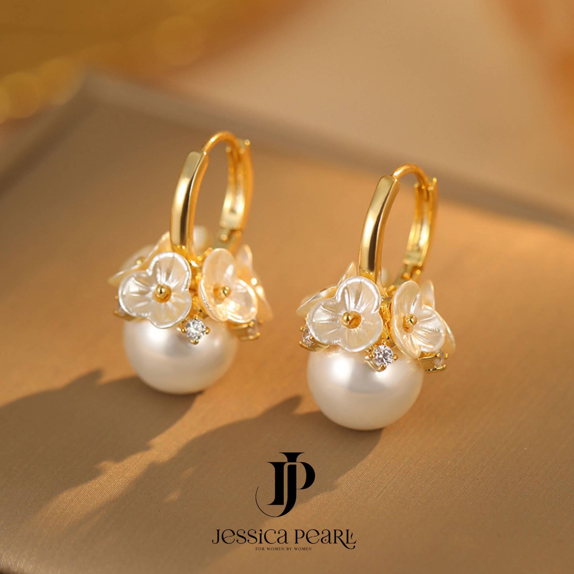  Khuyên tai nữ Petite Flower 