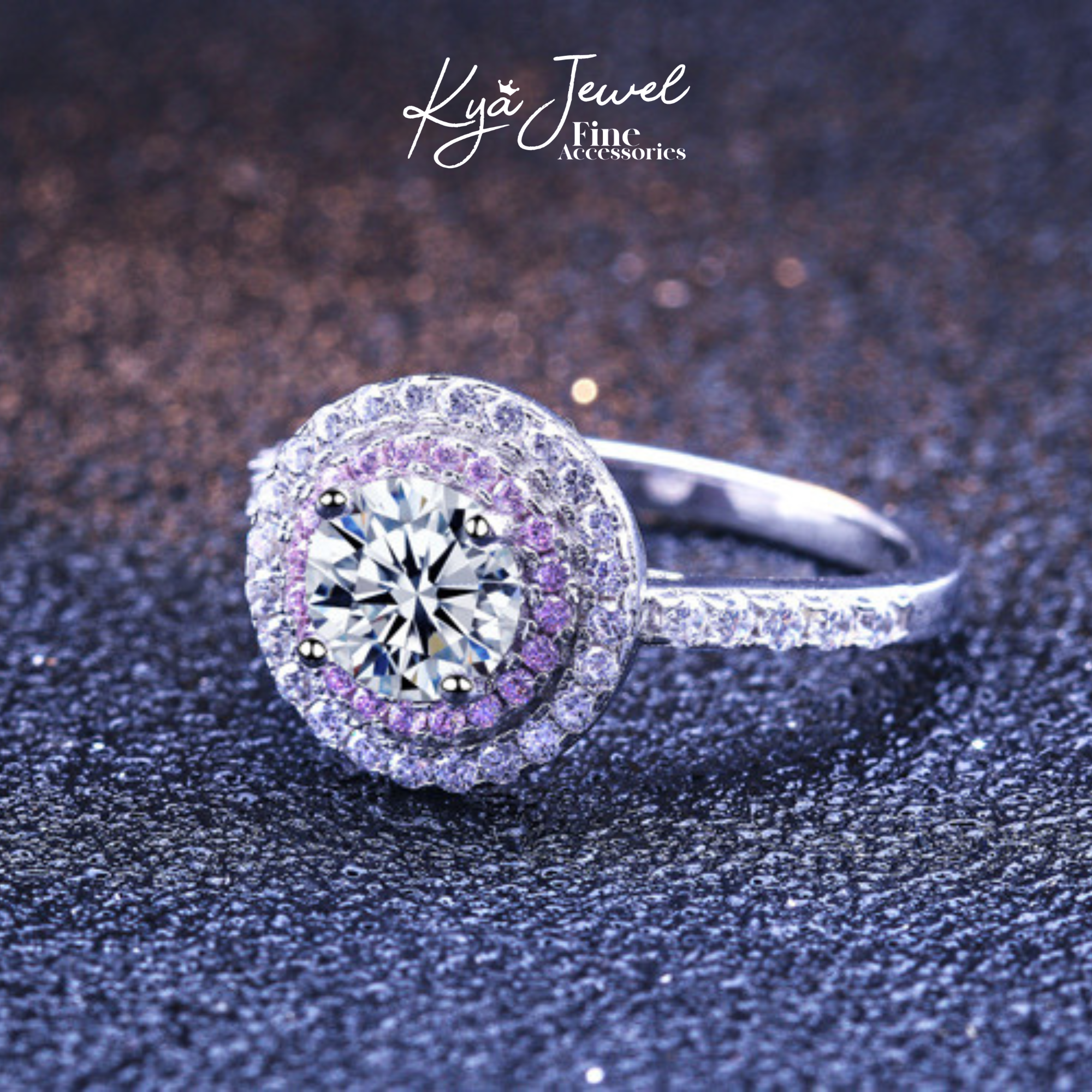  Nhẫn nữ Romantic Circle 