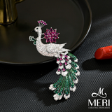  Cài áo Peacock Bloom 