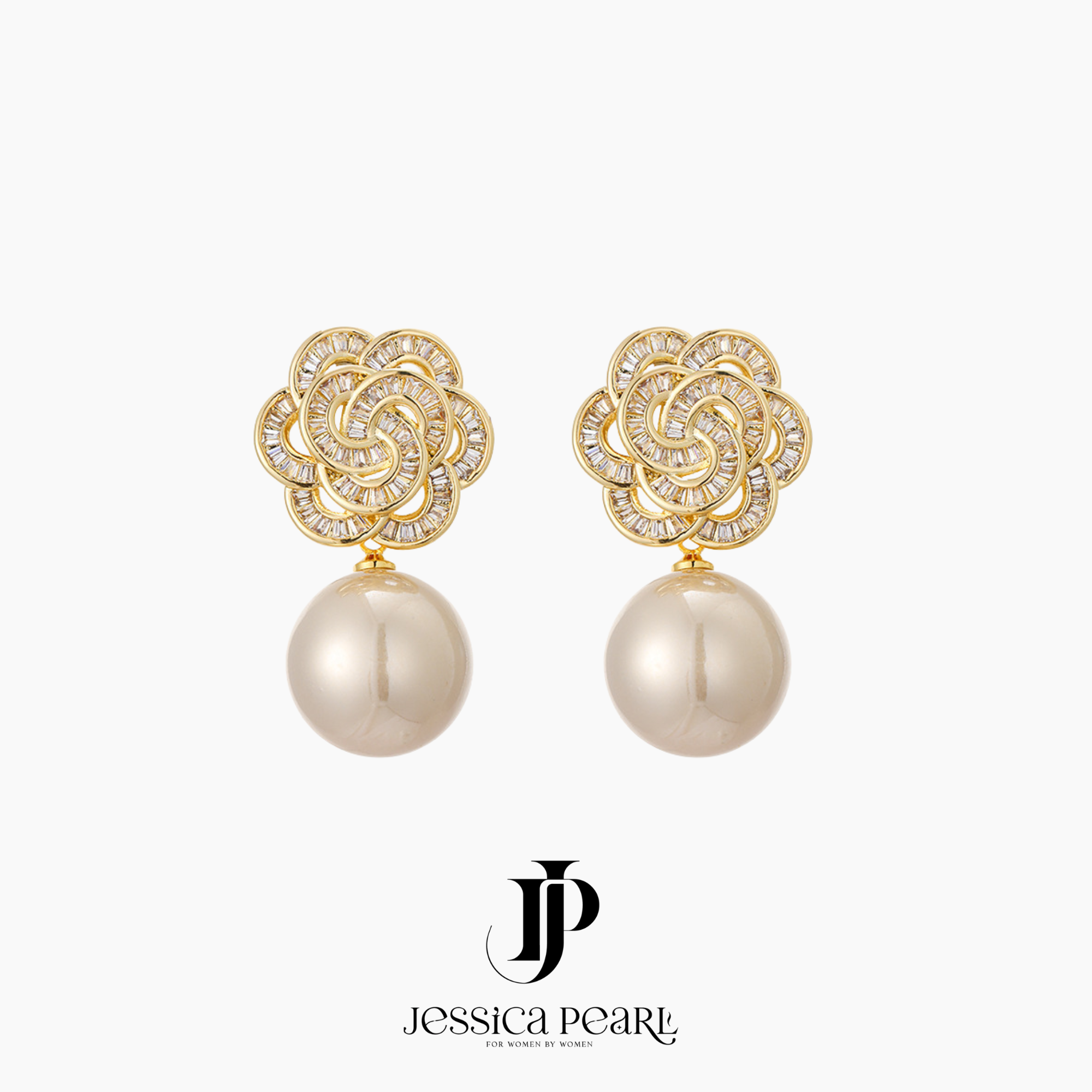  Khuyên tai nữ Modern Petal 