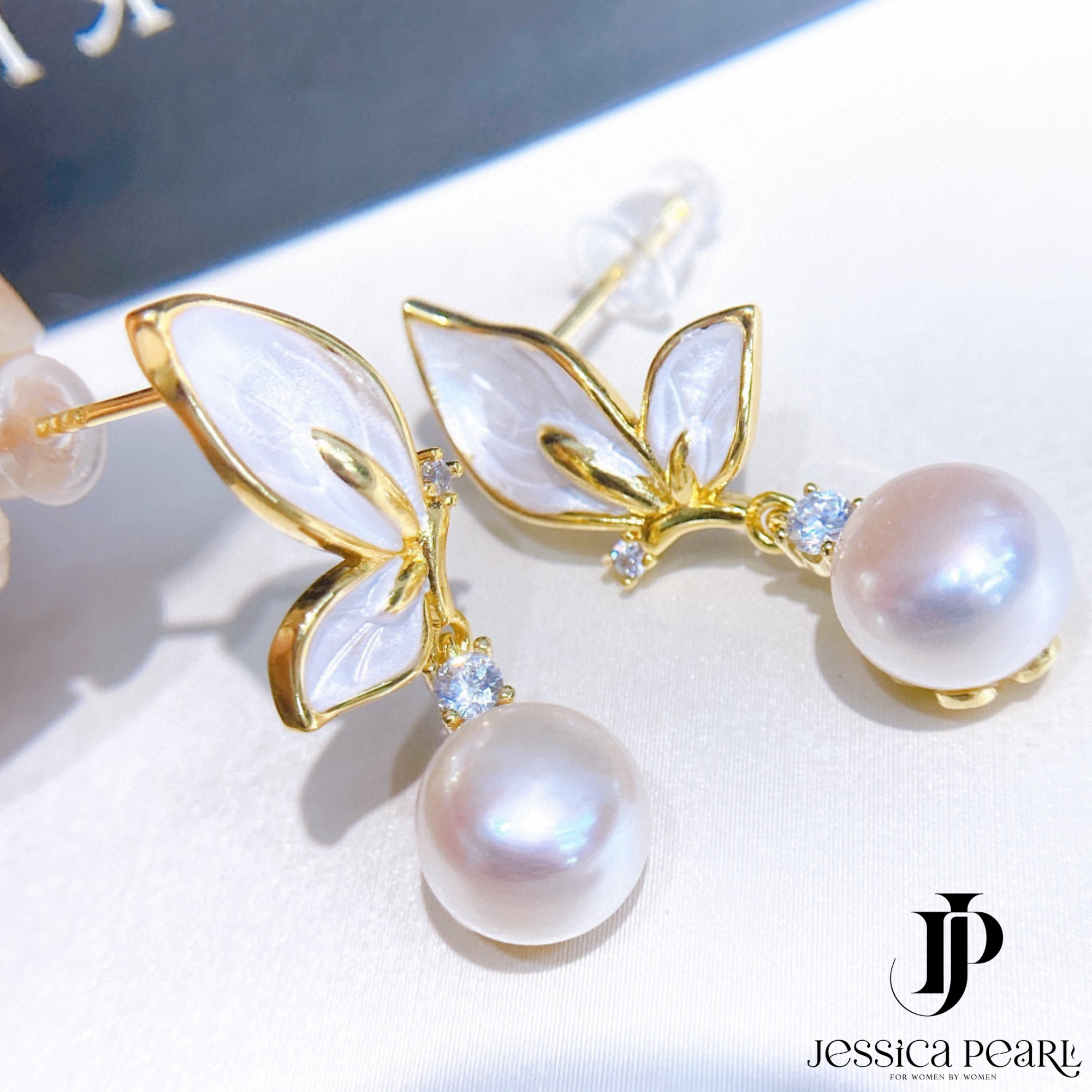  Khuyên tai nữ Butterfly Drop 