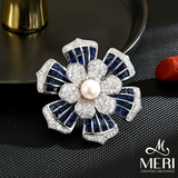  Cài áo Blue Petal 