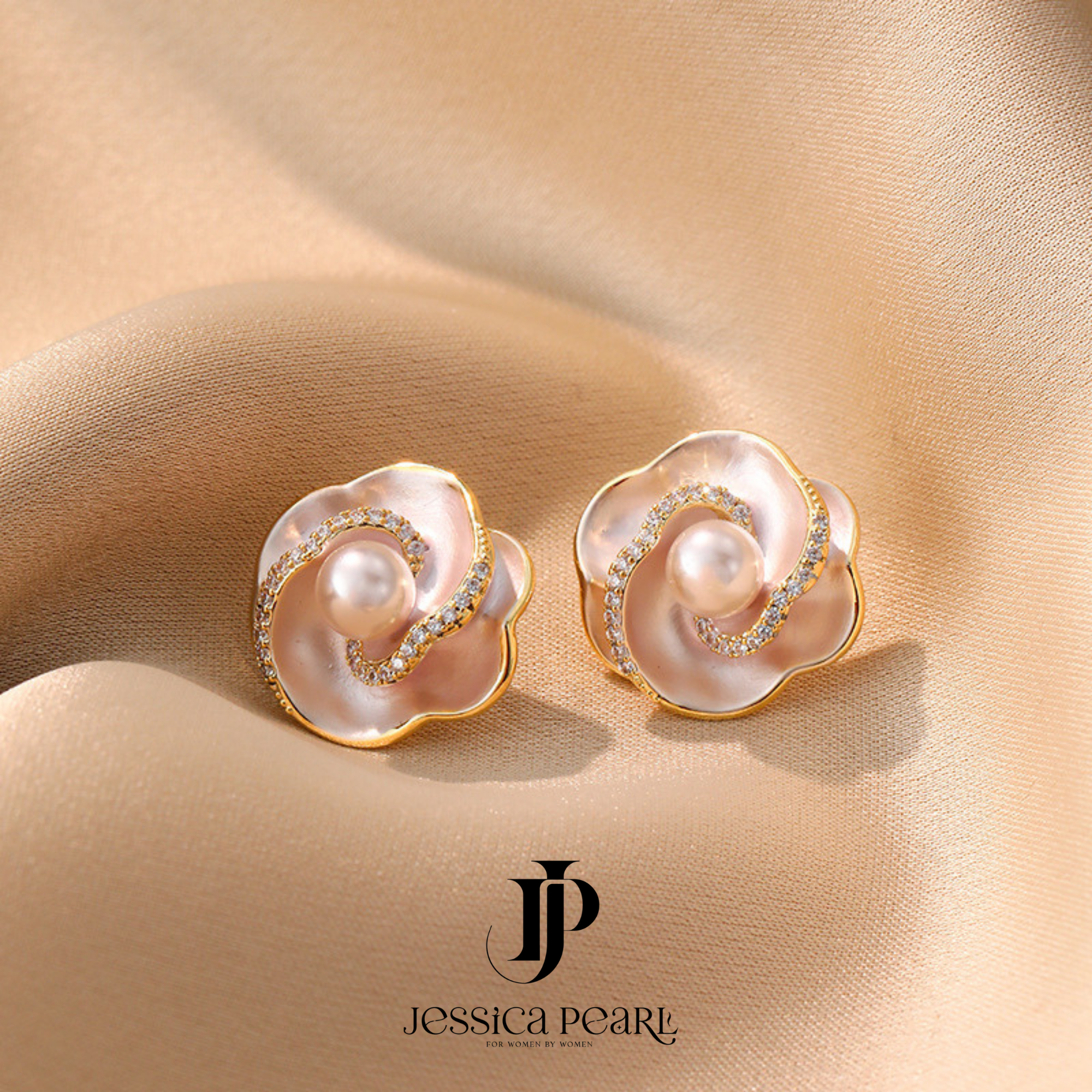  Khuyên tai nữ Artistic Bloom 