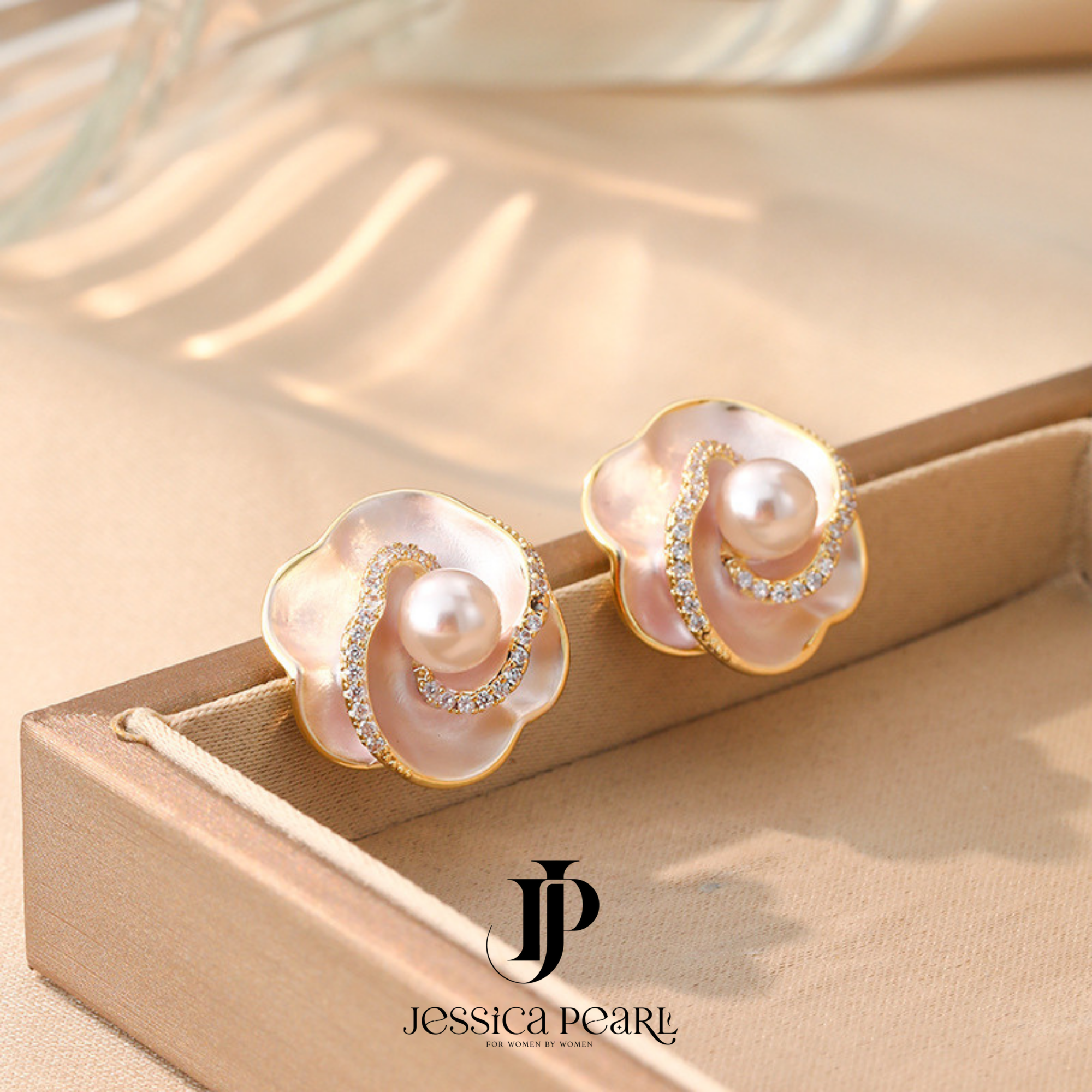  Khuyên tai nữ Artistic Bloom 