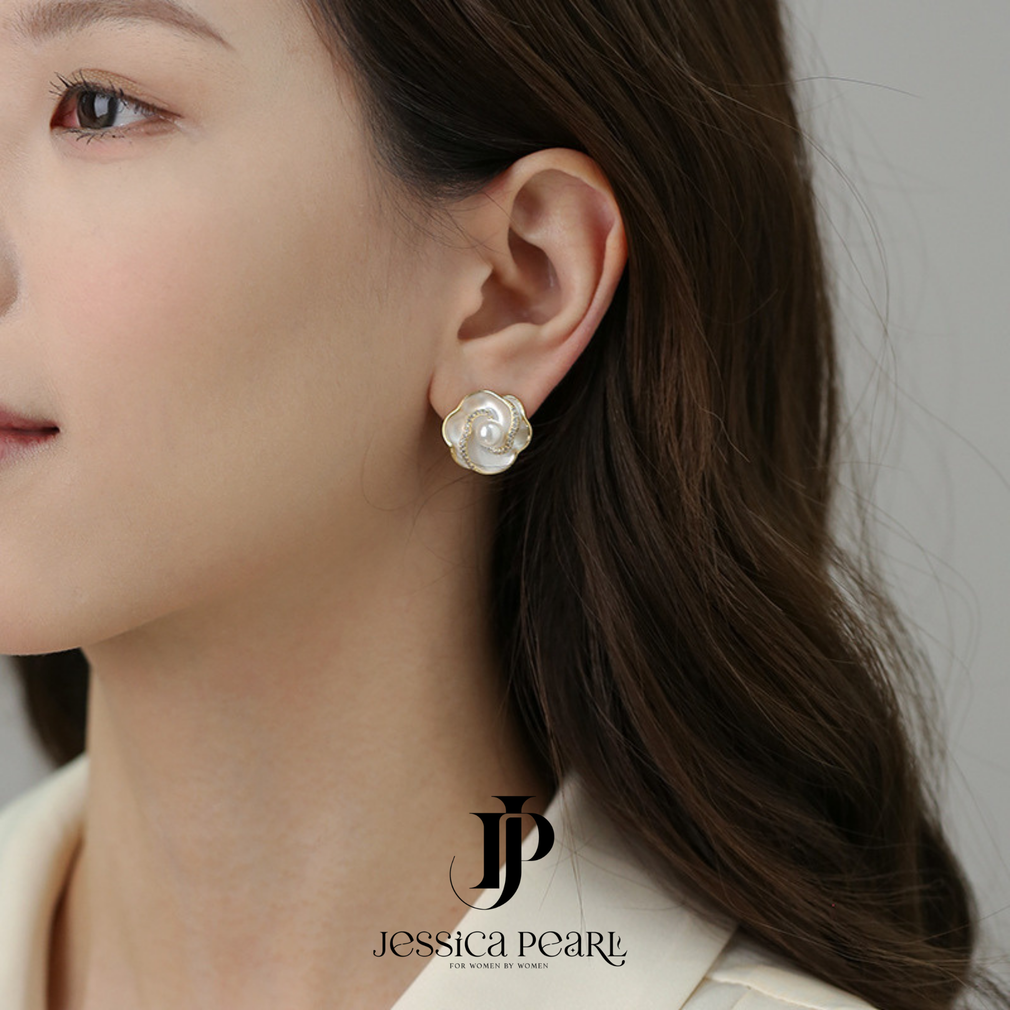  Khuyên tai nữ Artistic Bloom 