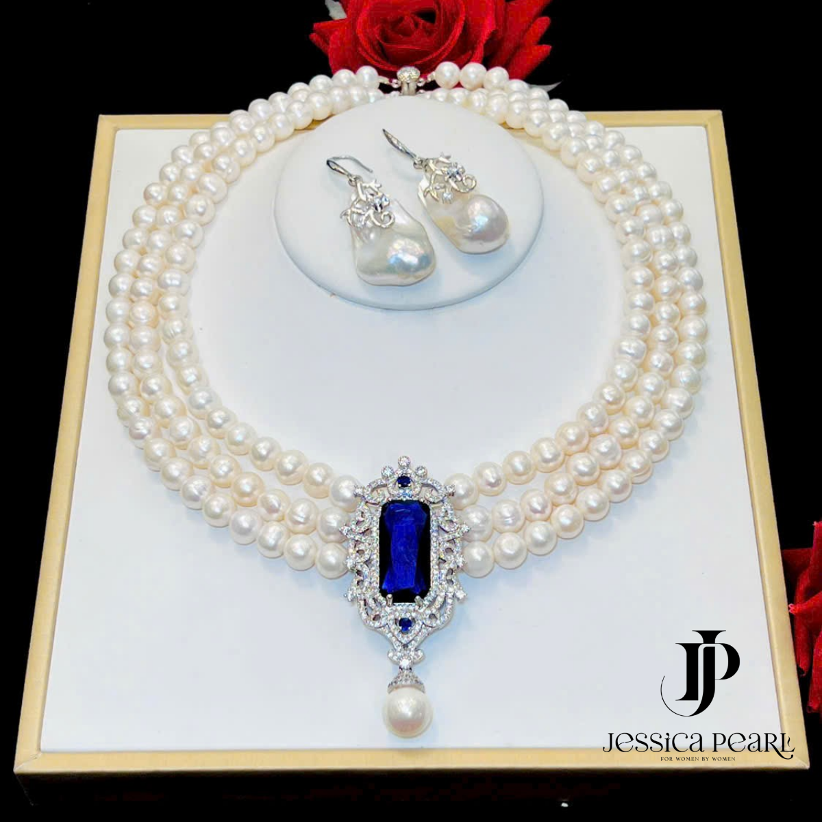  Dây chuyền nữ Pearl Cascade 
