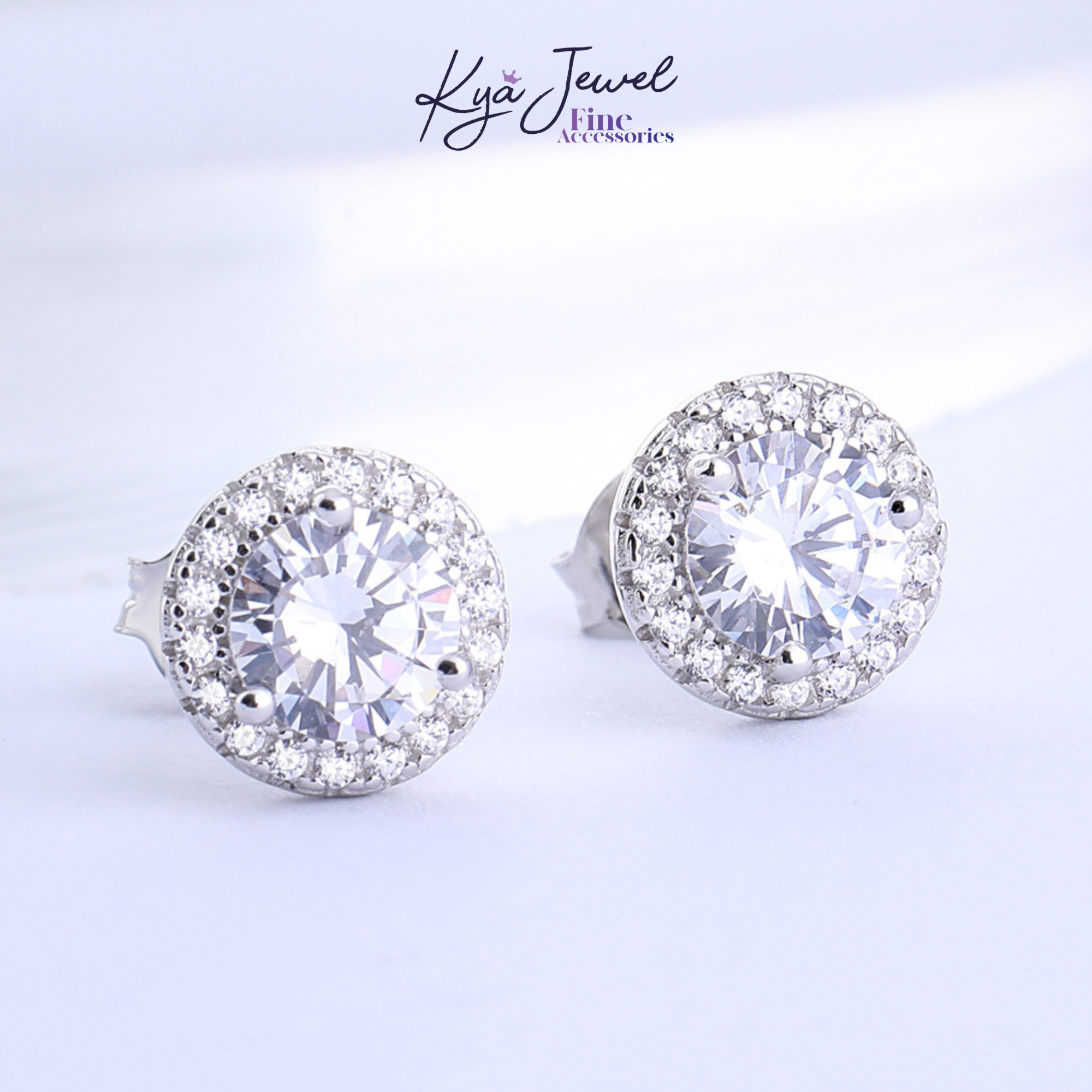  Bộ trang sức nữ Halo Circle 