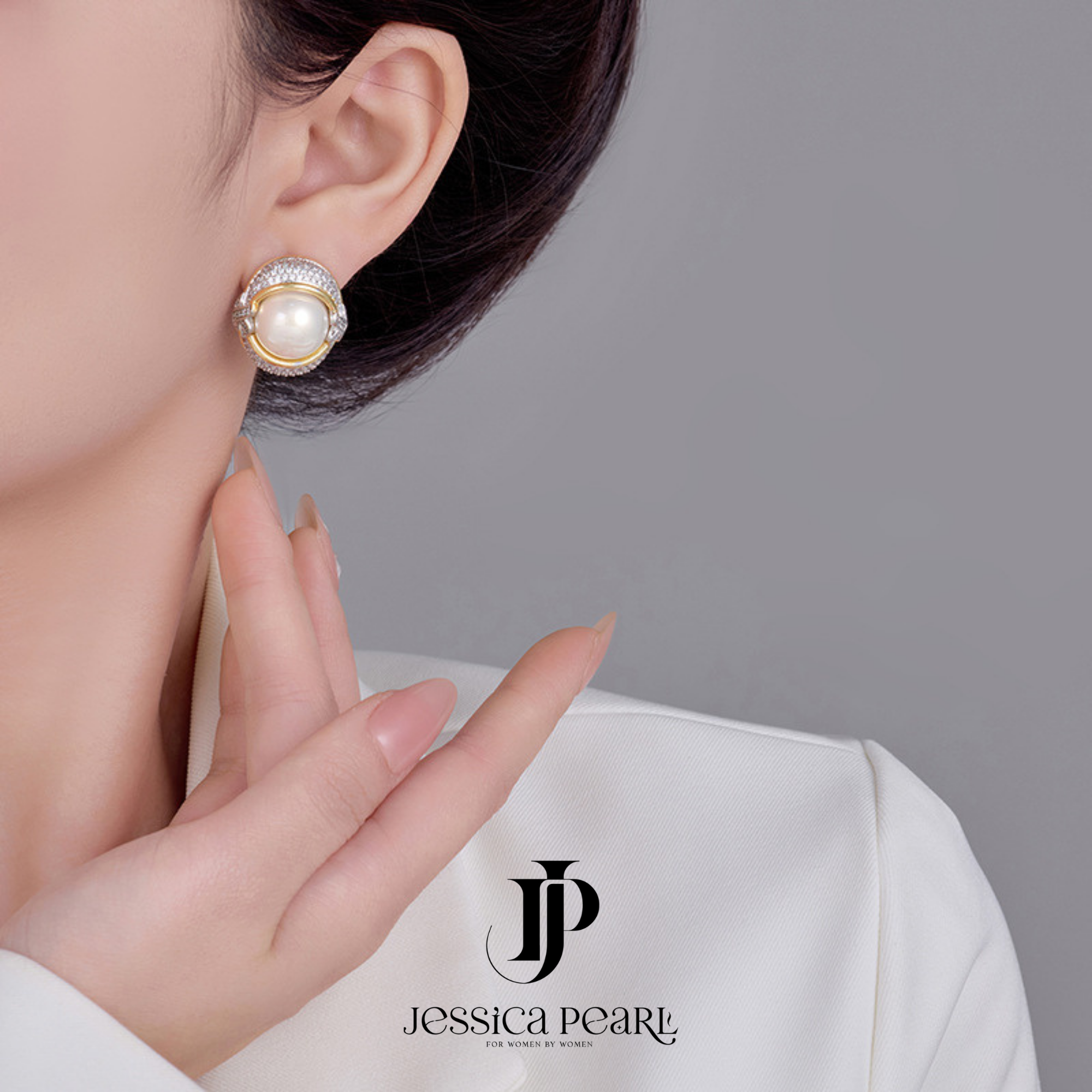  Khai tai nữ Oval Elegance 