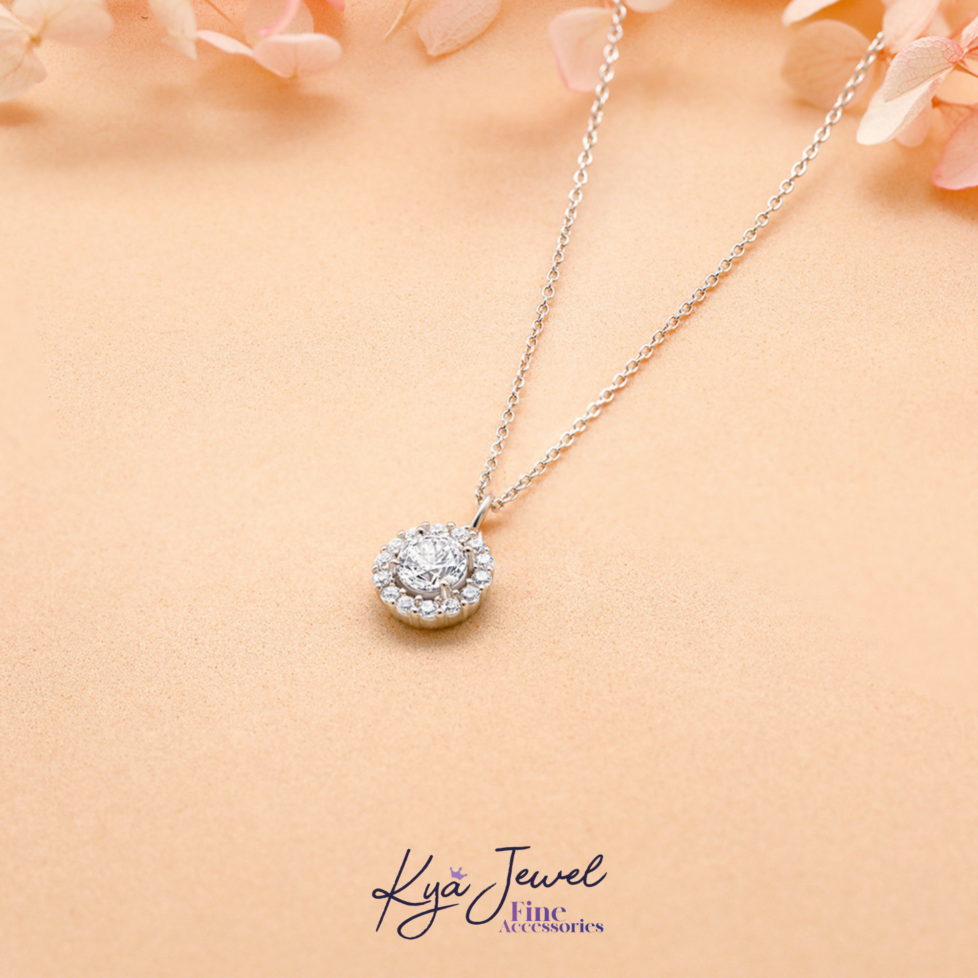  Bộ trang sức nữ Halo Circle 