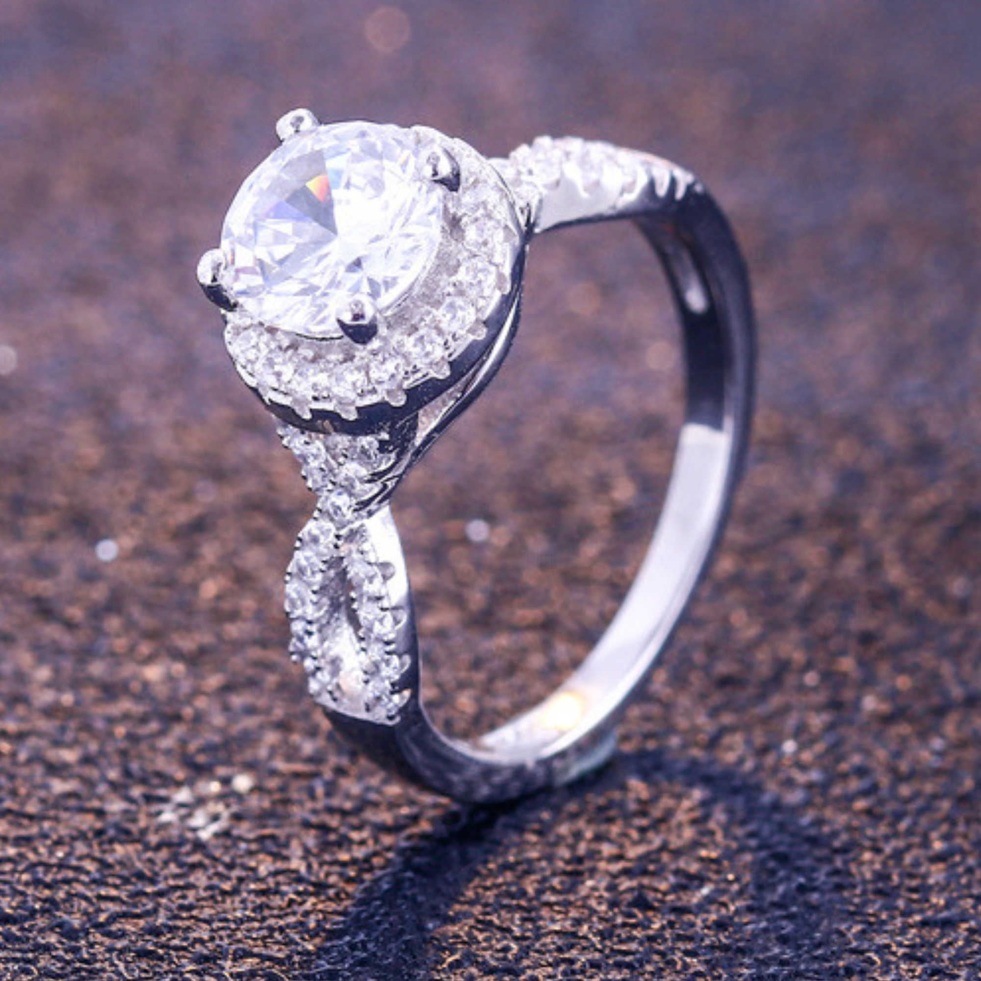  Bộ trang sức nữ Halo Circle 