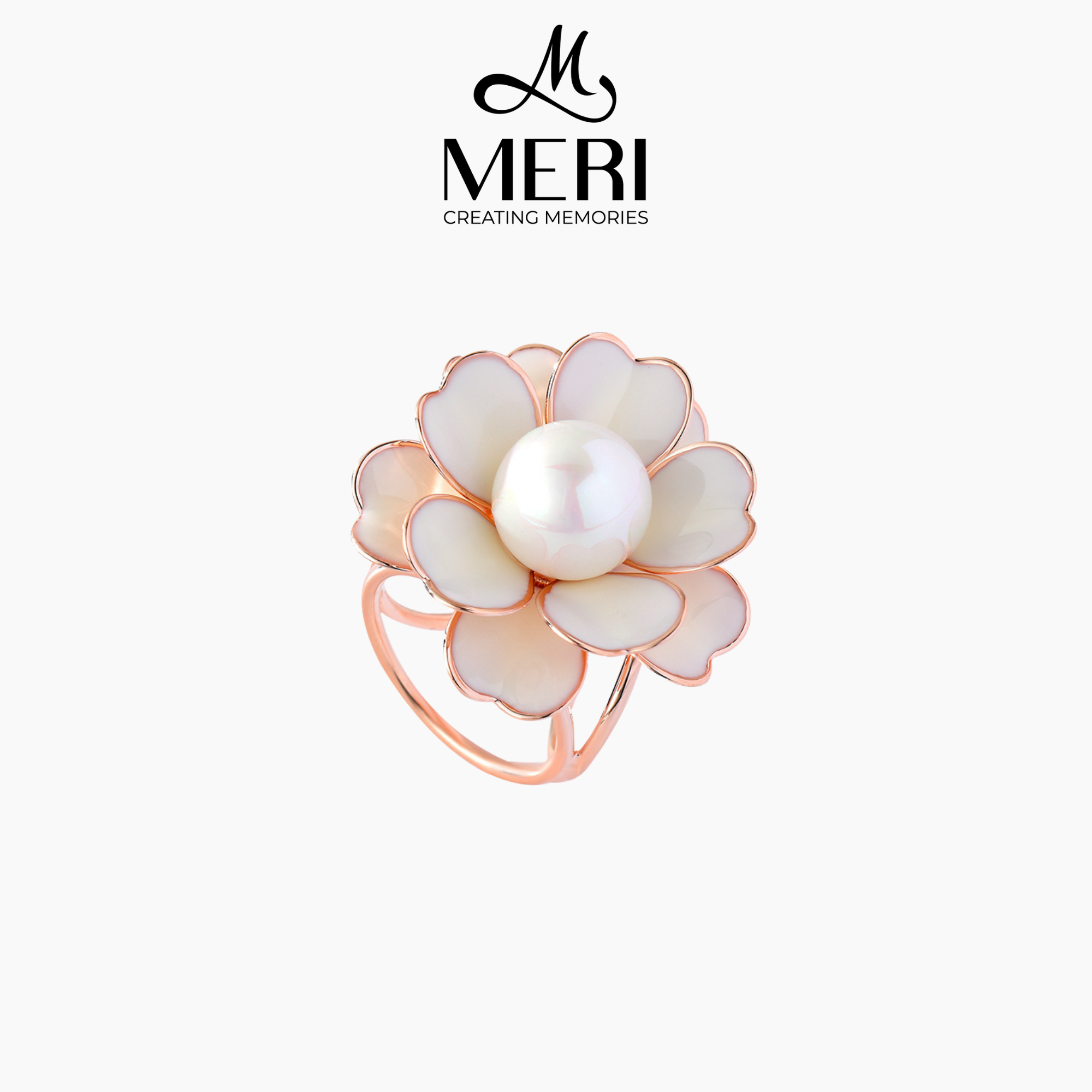  Cài khăn White Flower 