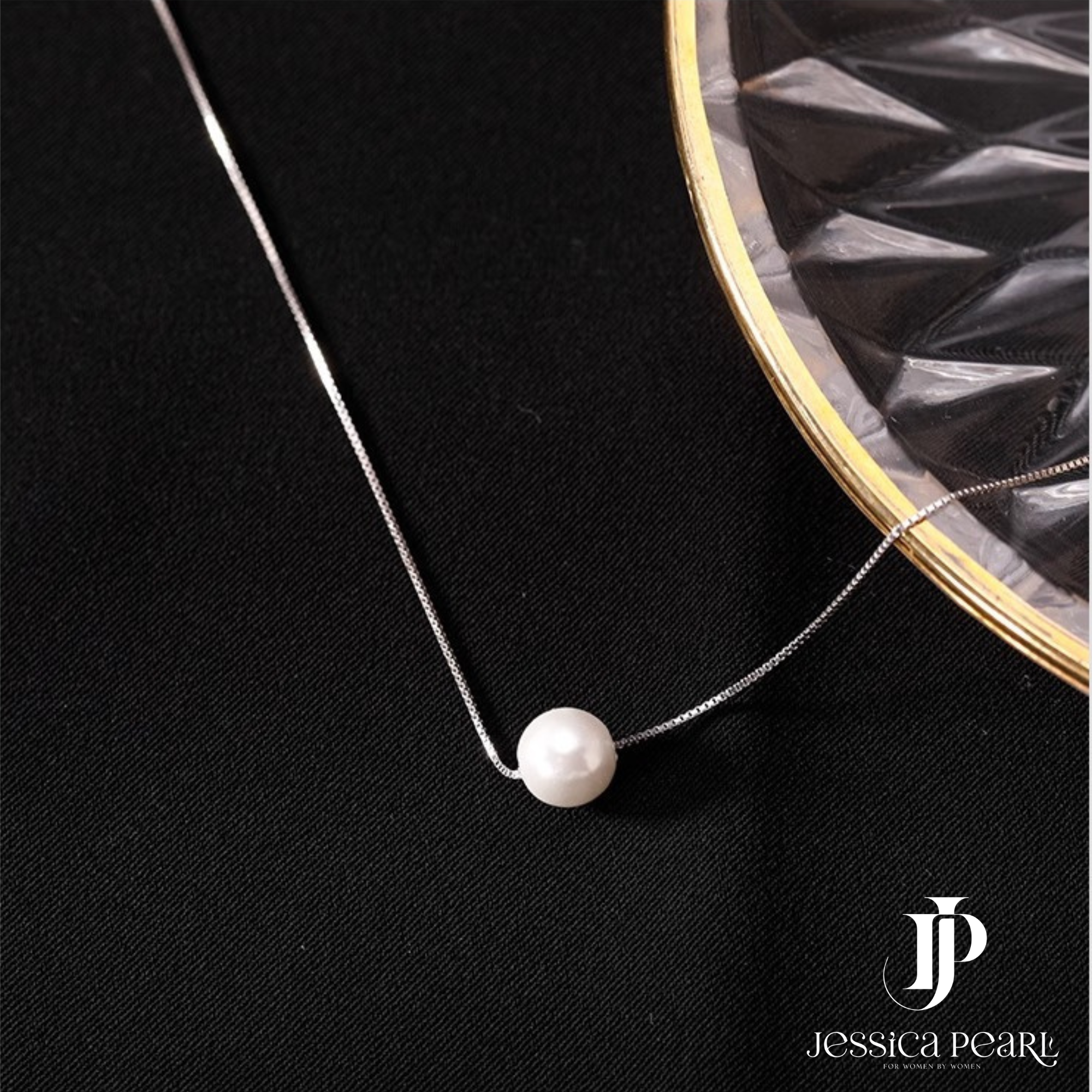  Dây chuyền nữ Silver Pearl 