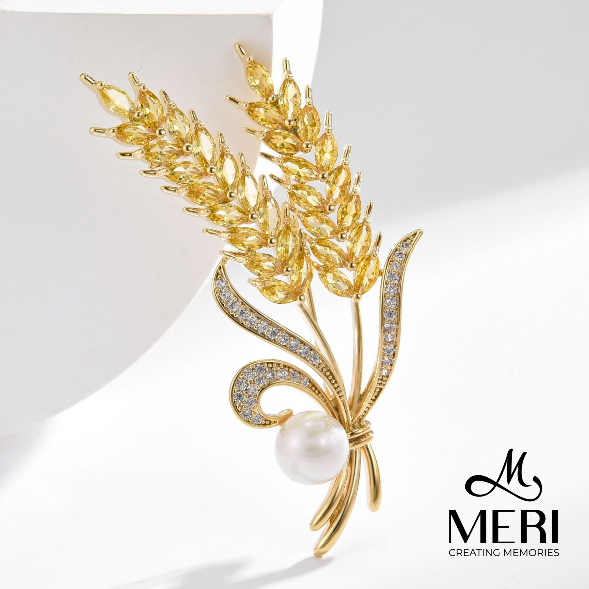  Cài áo Golden Barley 