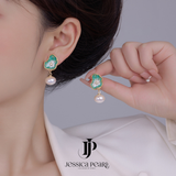  Khuyên tai nữ Lotus Leaf 