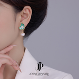  Khuyên tai nữ Lotus Leaf 