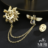  Cài áo cao cấp Bee & Flower 