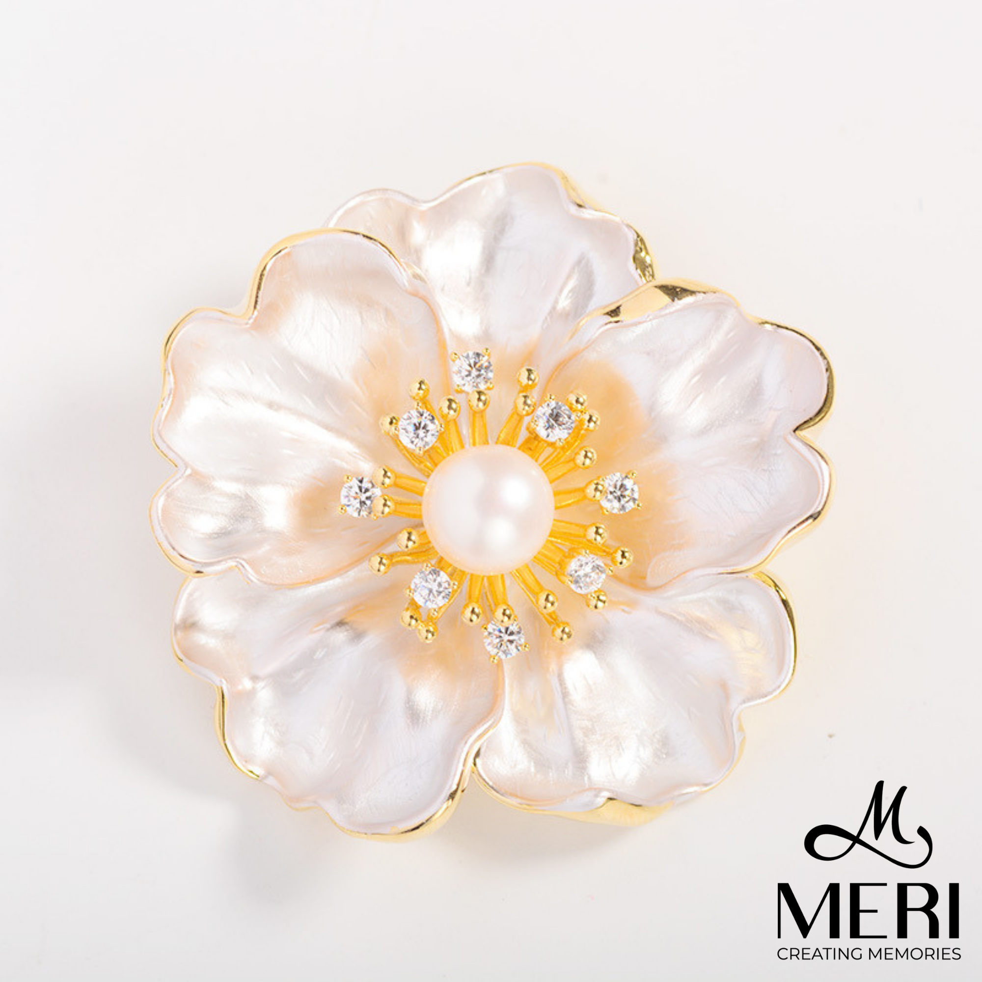  Cài áo Elegant Peony 