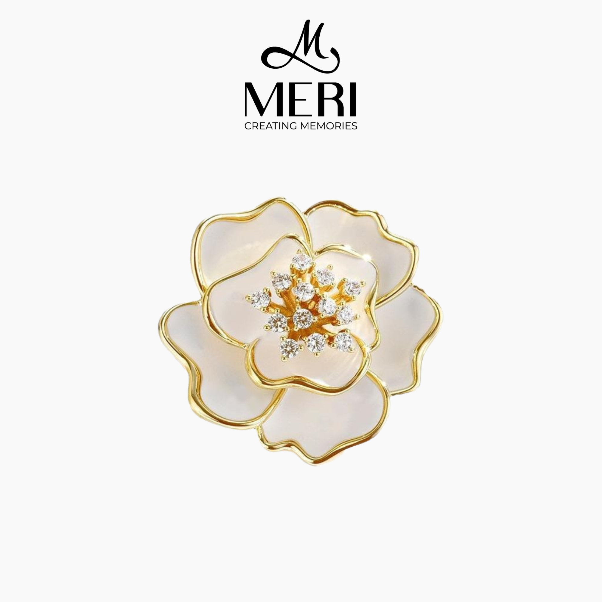  Cài áo Camellia Serenade 