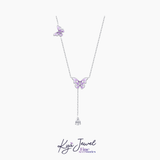  Dây chuyền nữ Purple Petite Butterfly Drop 
