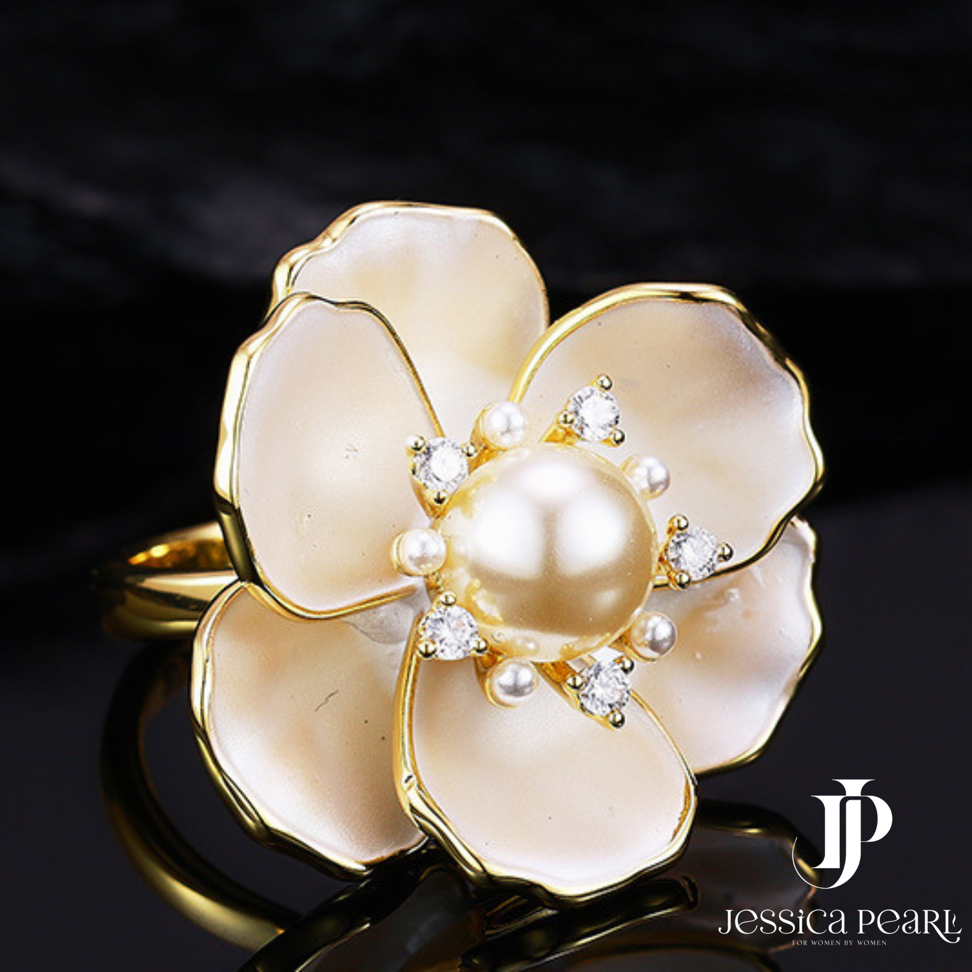  Nhẫn nữ Camellia Bloom 