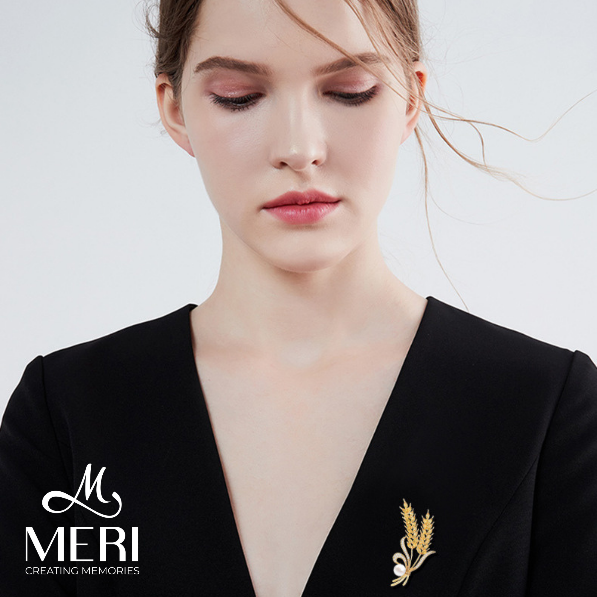  Cài áo Golden Barley 