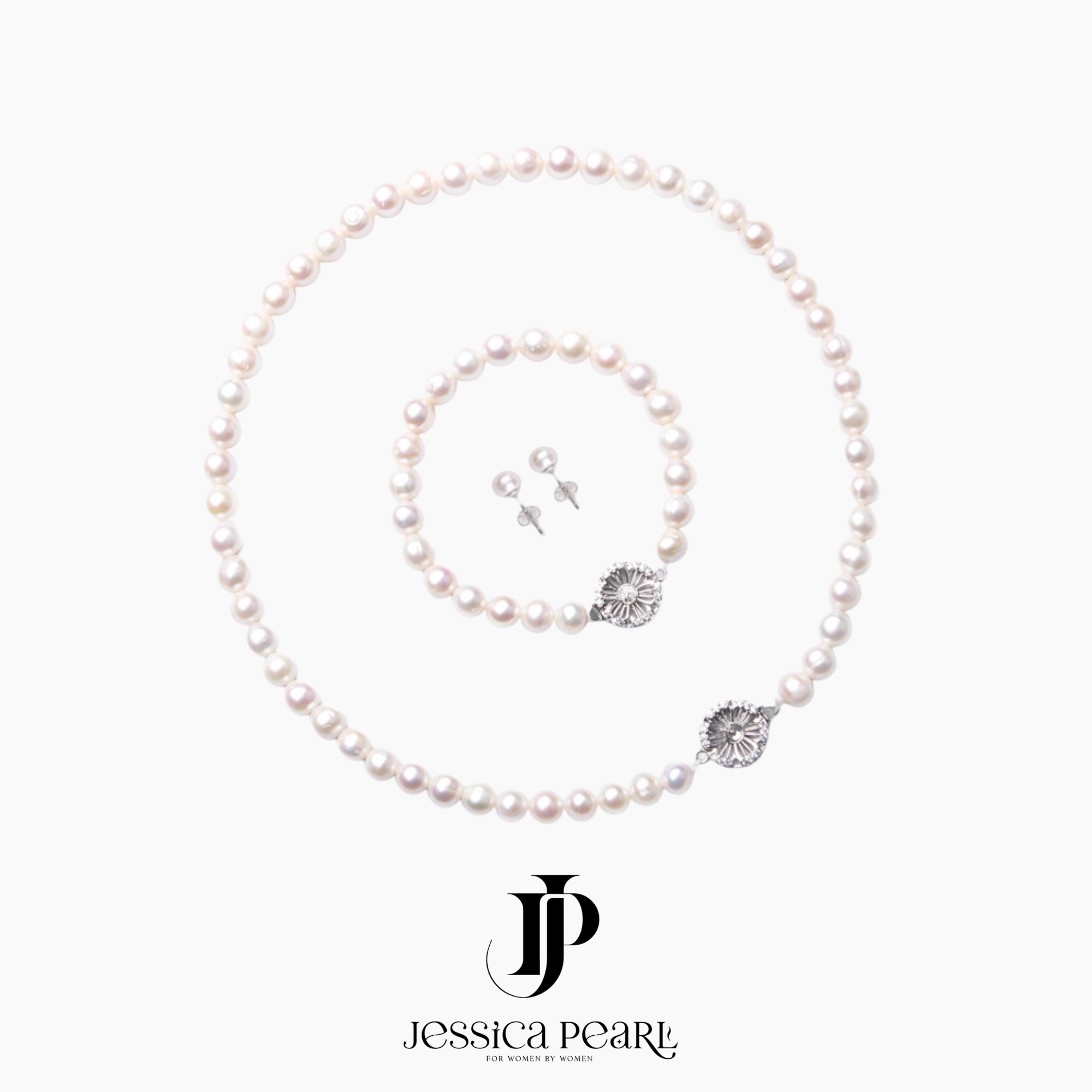  Bộ trang sức nữ ngọc trai Blooming Spring 