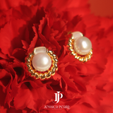  Khuyên tai nữ Twisted Pearl 