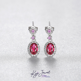  Bộ trang sức nữ bạc Ý Crimson Flame 