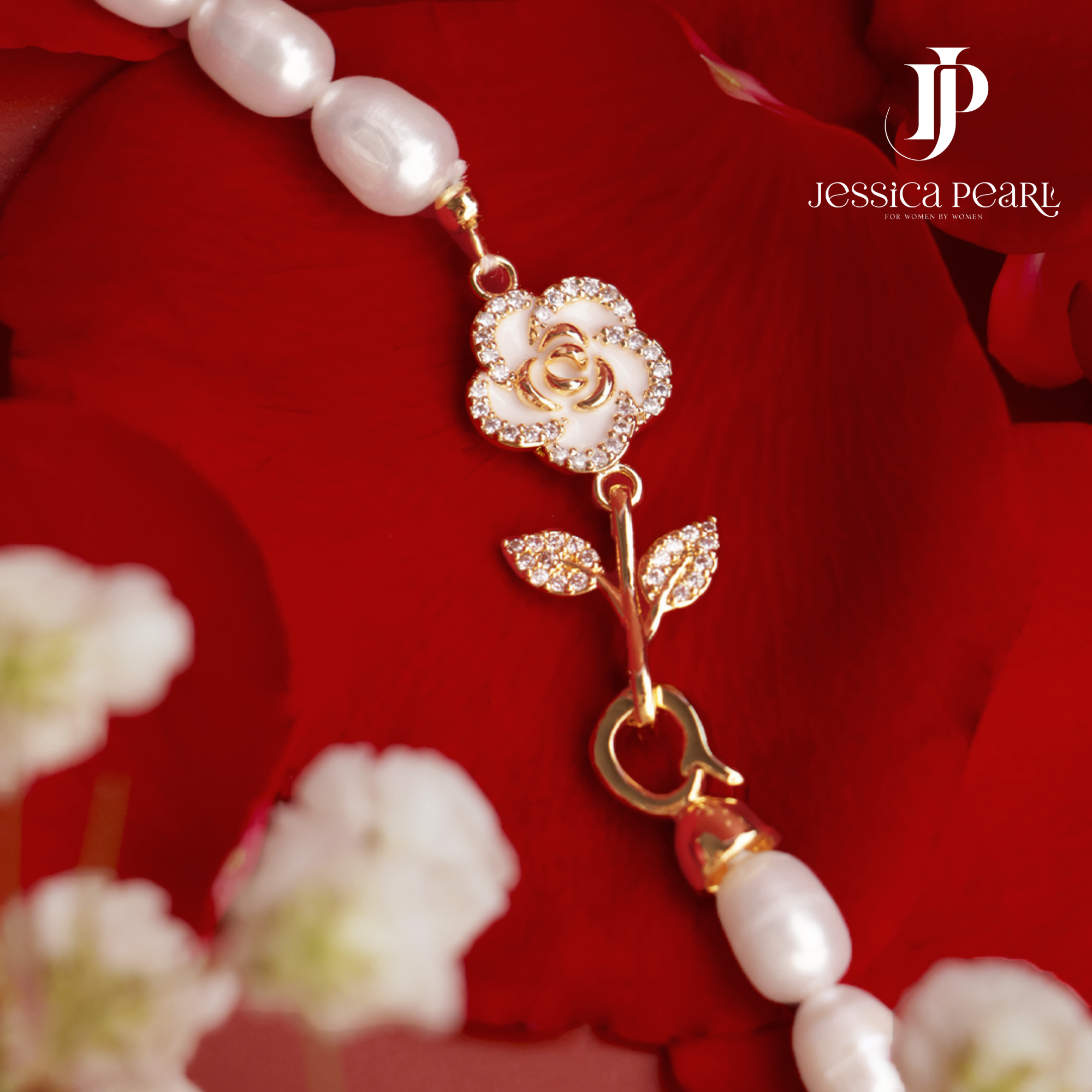  Dây chuyền nữ Pearl Blossom 