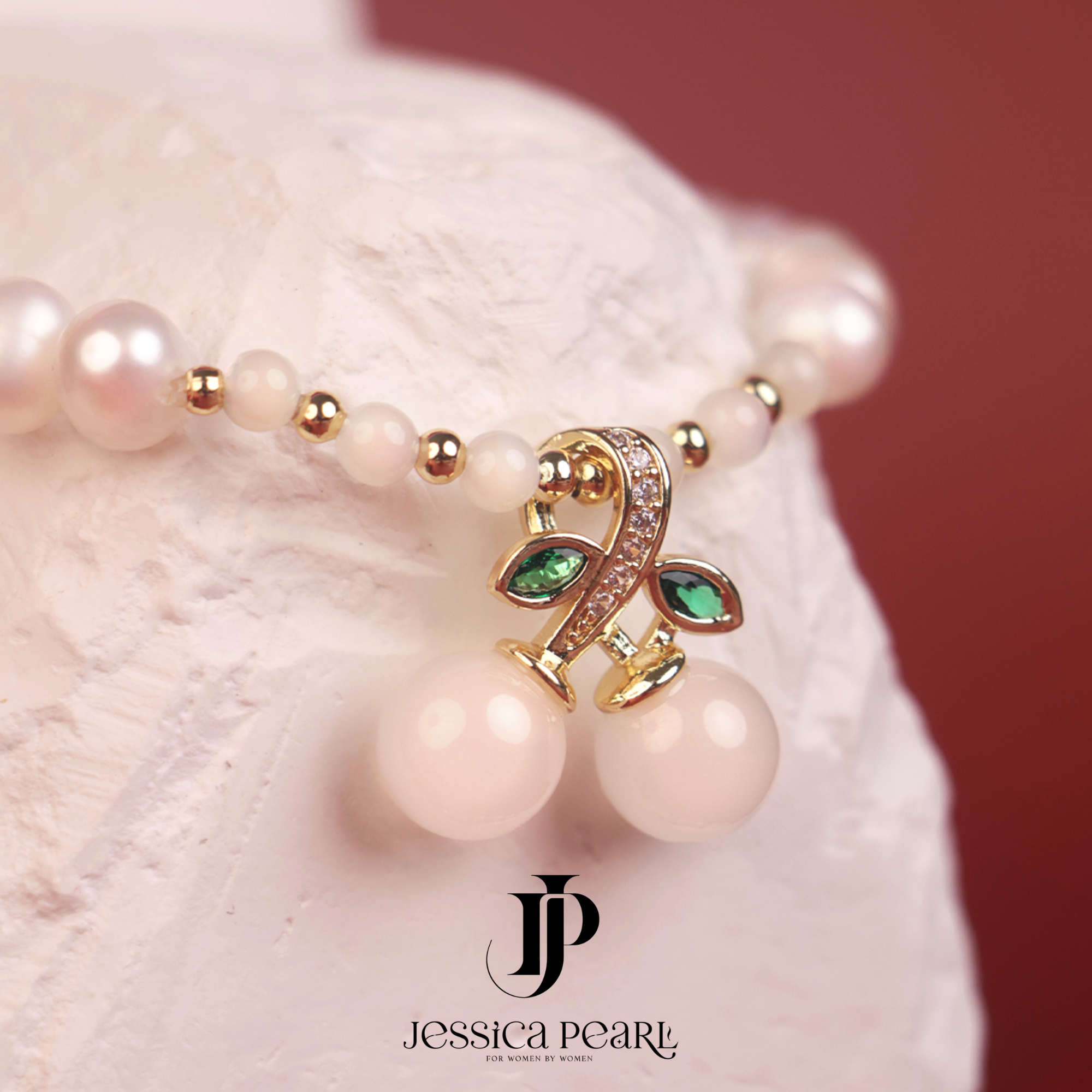  Vòng tay nữ Sweet Cherry 