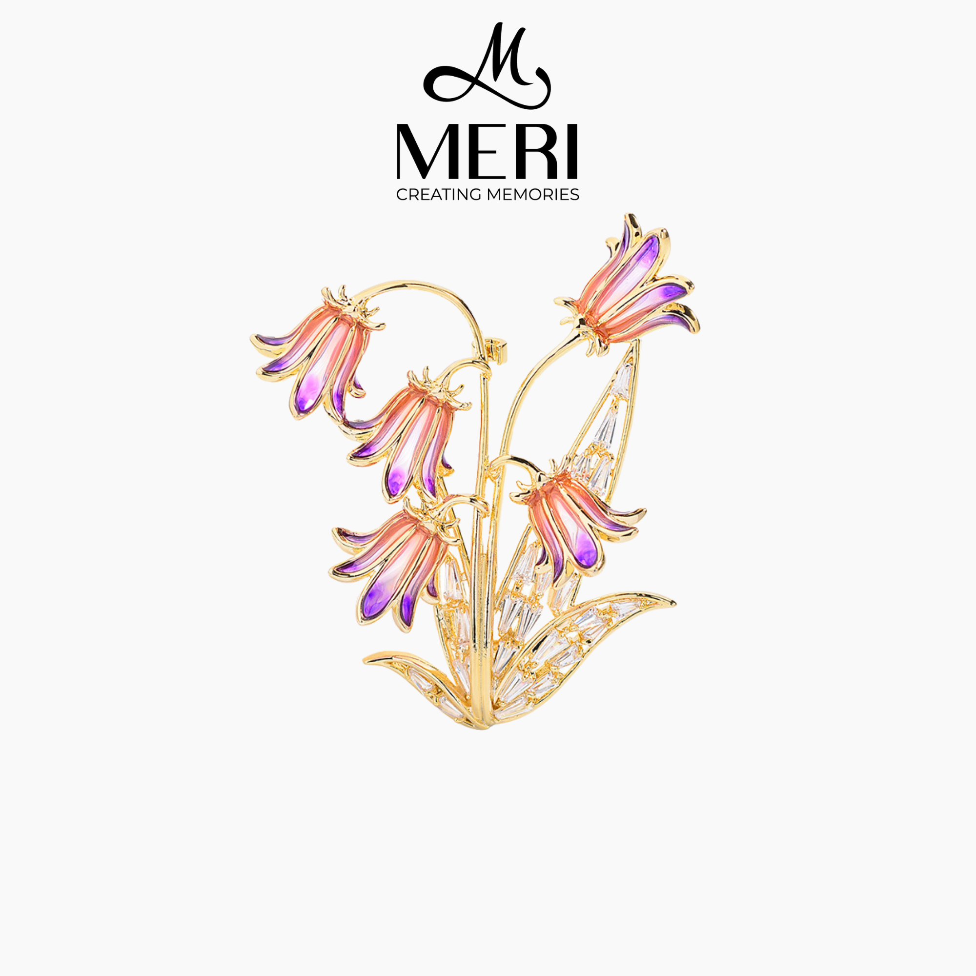  Cài áo Shimmering Petals 