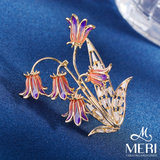  Cài áo Shimmering Petals 