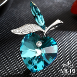  Cài áo Jade Heart 