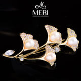  Cài áo Ginkgo Pearl 