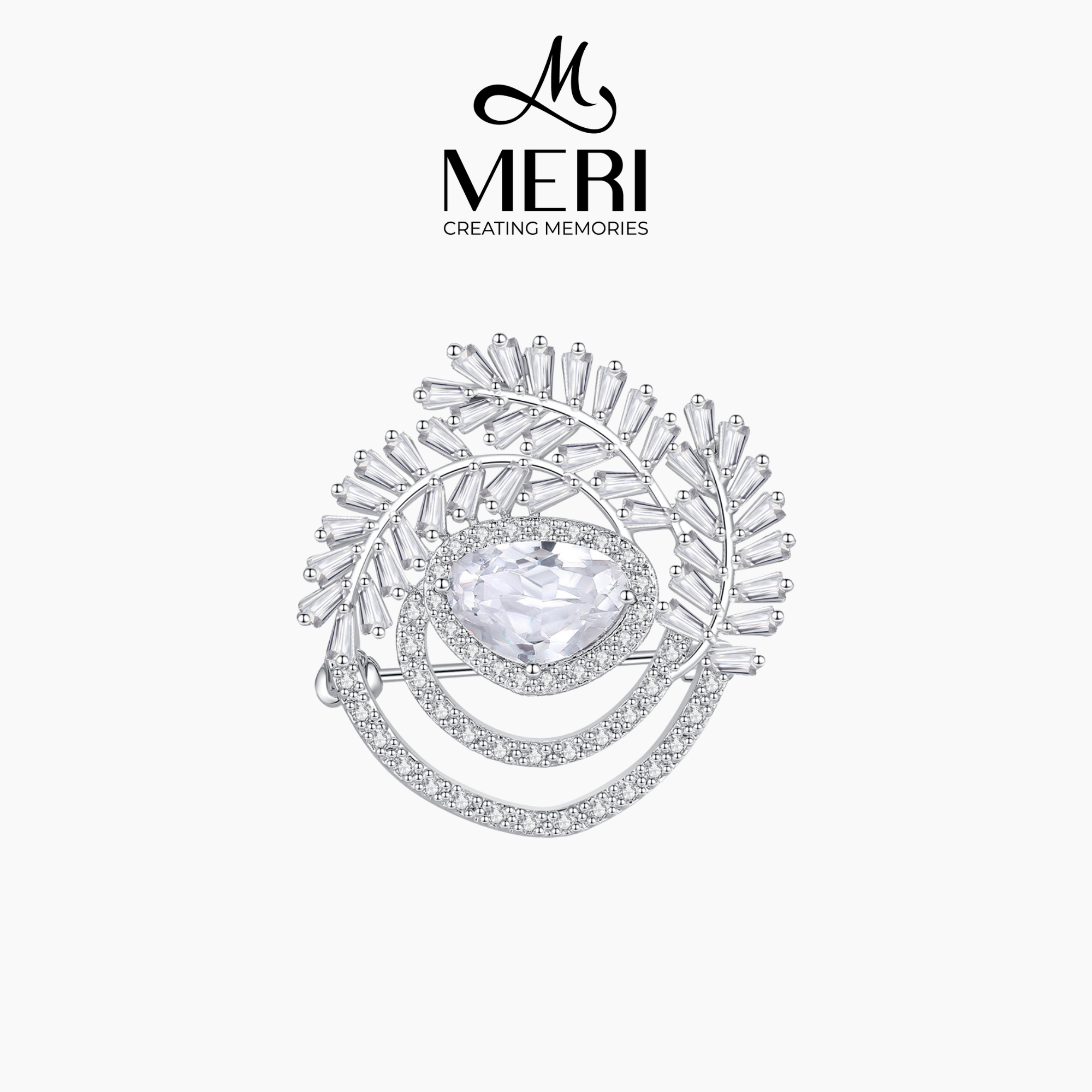  Cài áo Crystal Shine 